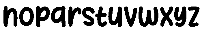 Whisper Memories Font LOWERCASE