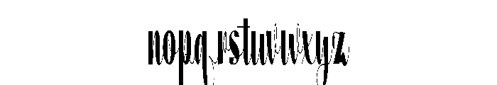 WhisperBloom Font LOWERCASE