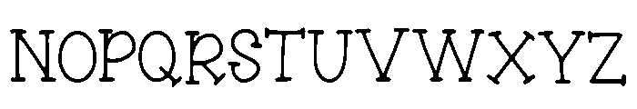 WhisperSans Font UPPERCASE