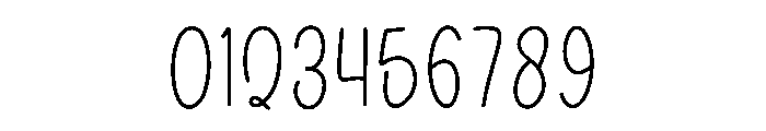 Whispering Font OTHER CHARS