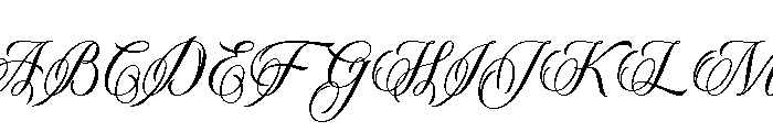 Whispers Regular Font UPPERCASE