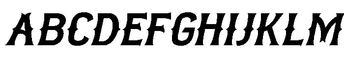 White Ascents Italic FONT