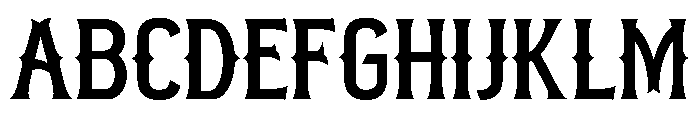 White Ascents Regular Font UPPERCASE