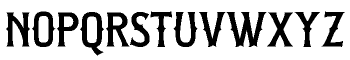 White Ascents Regular Font UPPERCASE