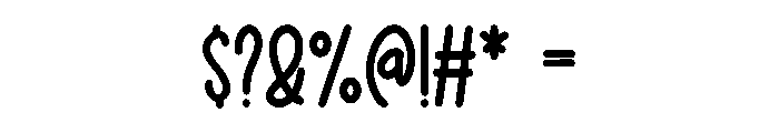 White Bunny Regular Font OTHER CHARS