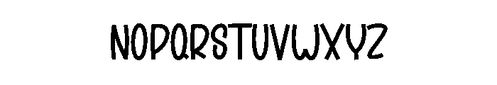 White Cowboy Font UPPERCASE