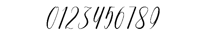 White Elovie Font OTHER CHARS