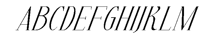 White Elovie Font UPPERCASE