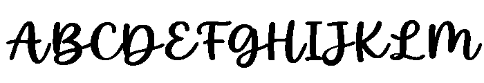 White Lily Expanded Font UPPERCASE