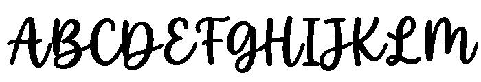 White Lily Regular Font UPPERCASE