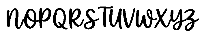 White Lily Regular Font UPPERCASE