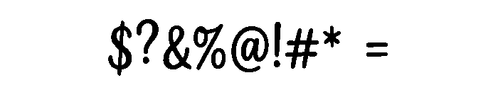 White Lily Semi Condensed Font OTHER CHARS