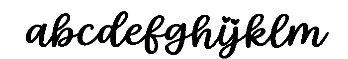 White Lily Slanted FONT