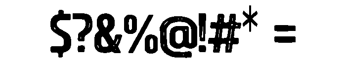 White_Oak Font OTHER CHARS