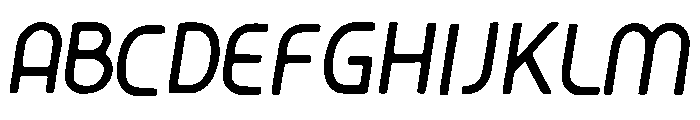 White_Smoke Font UPPERCASE