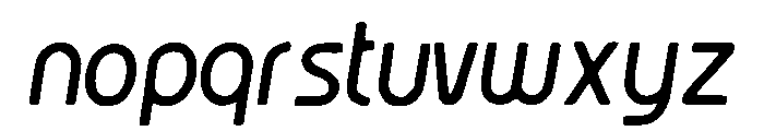 White_Smoke Font LOWERCASE
