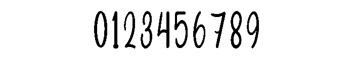 White Snack Font OTHER CHARS