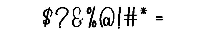 White Snack Font OTHER CHARS