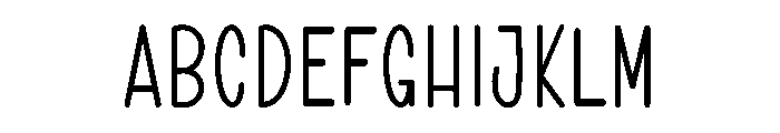 White Snack Font UPPERCASE