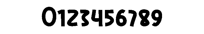 White Zone Font OTHER CHARS