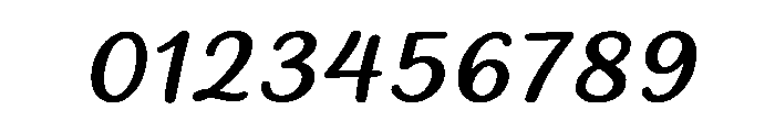 WhiteLily-ExpandedSlanted Font OTHER CHARS