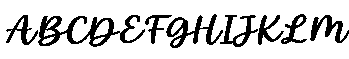 WhiteLily-ExpandedSlanted Font UPPERCASE