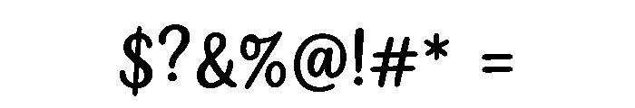WhiteLily-Regular Font OTHER CHARS