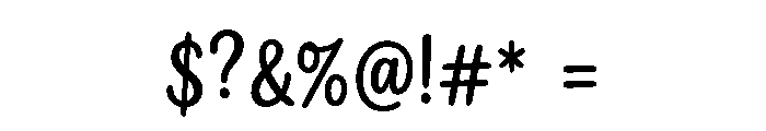 WhiteLily-SemiCondensed Font OTHER CHARS