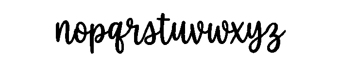 WhiteLily-SemiCondensed Font LOWERCASE