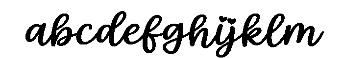 WhiteLily-Slanted FONT
