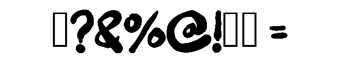 Whiteboard Marker Regular Font OTHER CHARS