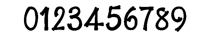 Whitebone Monster Font OTHER CHARS