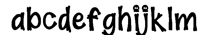 Whitebone Monster FONT