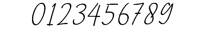 Whiteline Font OTHER CHARS
