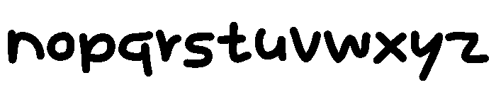 Whiteveloria Font LOWERCASE