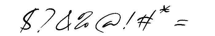 Wholesome Dreams Italic Font OTHER CHARS