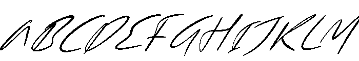 Wholesome Dreams Italic Font UPPERCASE