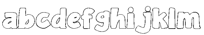 Whoops Sans Outline Regular FONT