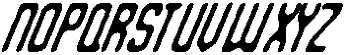 WHIPLASH Italic otf (400) Font UPPERCASE
