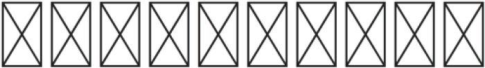 WHP Frn Clar XXX Con Regular otf (400) Font OTHER CHARS