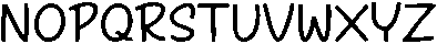 Whatcha Doing Regular otf (400) Font LOWERCASE