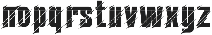 Whether Slashed Bold otf (700) Font LOWERCASE