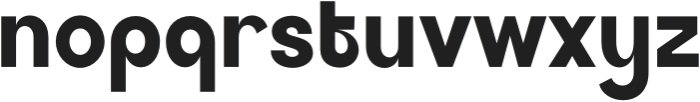 WhikenRegular otf (400) Font LOWERCASE