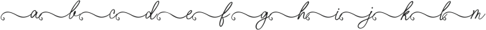 Whimsical Love Story - Tail otf (400) Font UPPERCASE