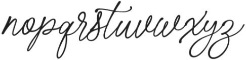 Whimsical Love Story otf (400) Font LOWERCASE