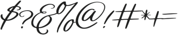 Whimsical Wonders Script otf (400) Font OTHER CHARS