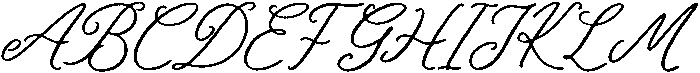 Whimsy Bittersweet Italic otf (400) Font UPPERCASE