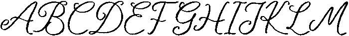 Whimsy Bittersweet otf (400) Font UPPERCASE