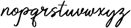 Whimsy Bittersweet otf (400) Font LOWERCASE