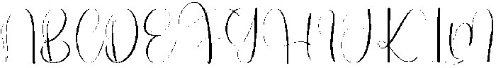 Whimsy Note Regular otf (400) Font UPPERCASE